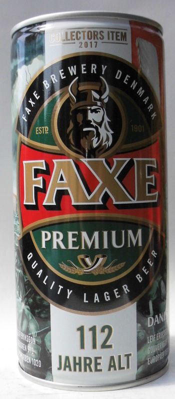 Faxe Premium 112 jahre
