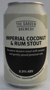 Garden Imperial Coconut and Rum Stout