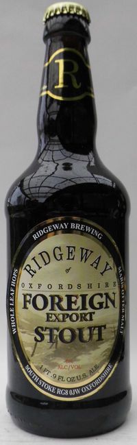 Ridgeway Foreign Export Stout
